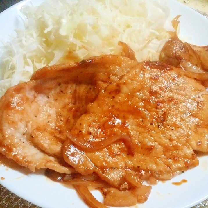 こってりタレがサイコー！簡単豚のしょうが焼き